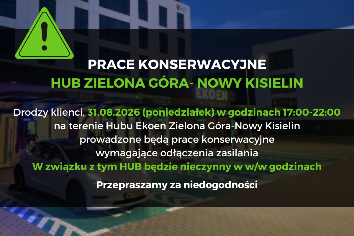 "Prace konserwacyjne 