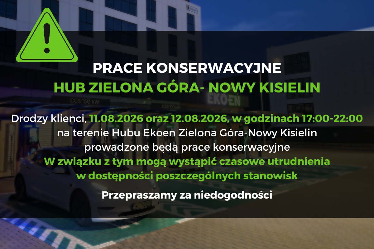 "Prace konserwacyjne 